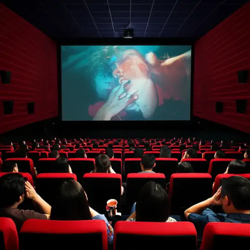 那部恐怖电影真的很吓人。