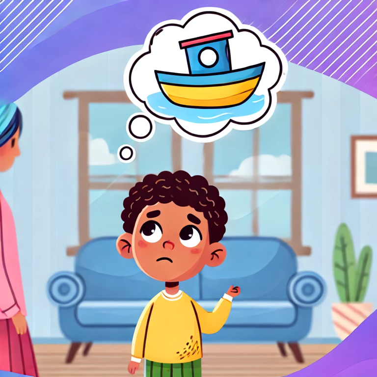 妈妈，我的小船在哪里？