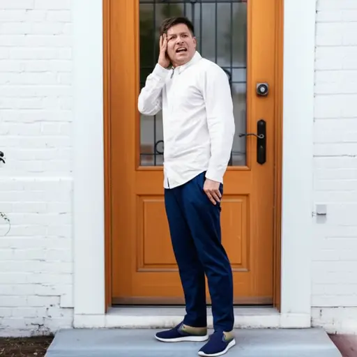 哦不！我忘了我的钥匙！