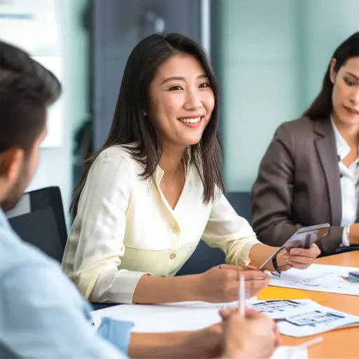 她是一个充满活力和热情的团队成员，带来很多想法。