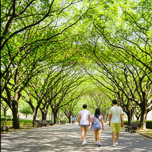 天气相当温暖。