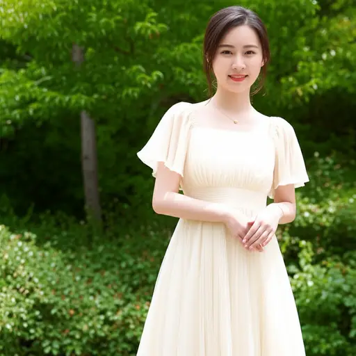 她很漂亮，不是吗？