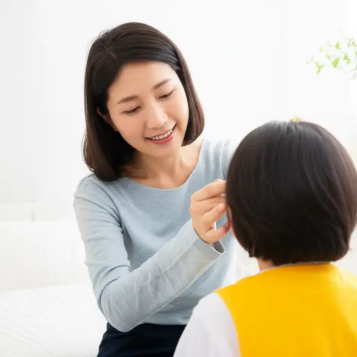 我的母亲是如此温柔、慈爱的人。