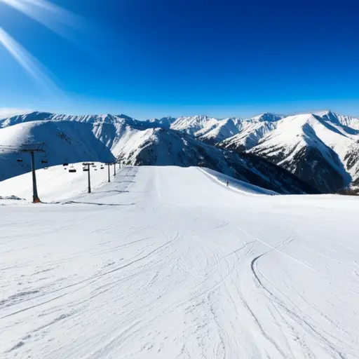 我们可以在两个好地方滑雪。