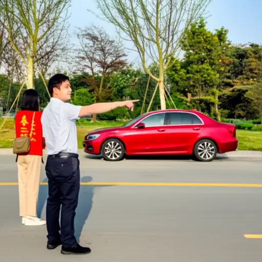 你能看到那边的那辆车吗？