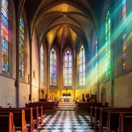 这座教堂外面看起来很朴素，但当我走进去时，我简直不敢相信自己的眼睛。