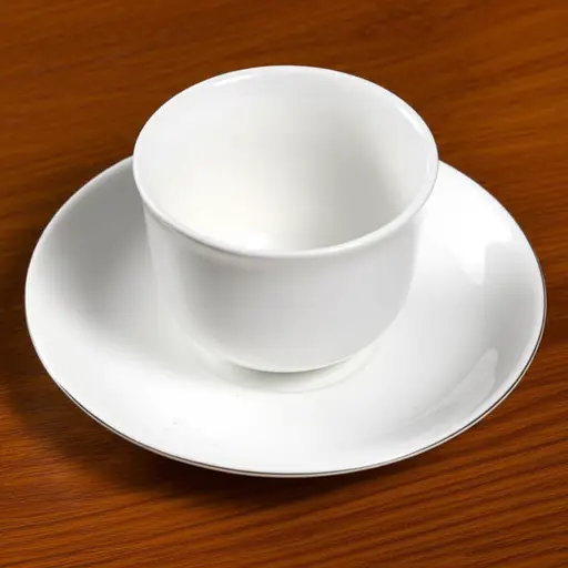 总是在杯子下面使用茶碟以保护桌子。