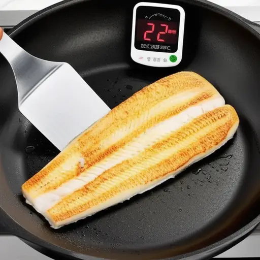 每面烤鱼两分钟。