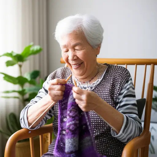 我祖母八十岁了。