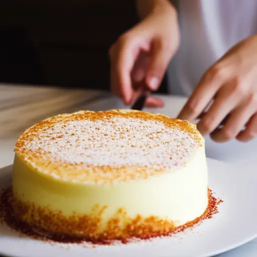 我想尝尝这个蛋糕。