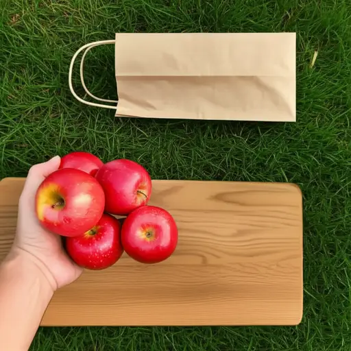 我需要一个袋子来装这些苹果。