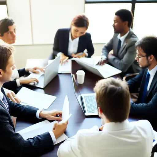 他们就公司的未来进行了长时间的讨论。