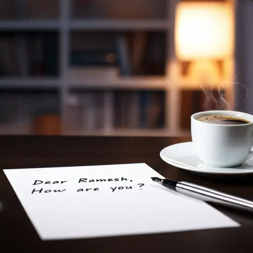 亲爱的 Ramesh，你好吗？