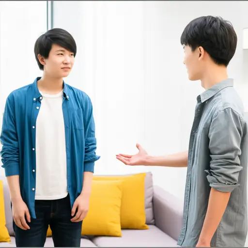 你为什么不试着和他谈谈呢？毕竟，他是你的兄弟。