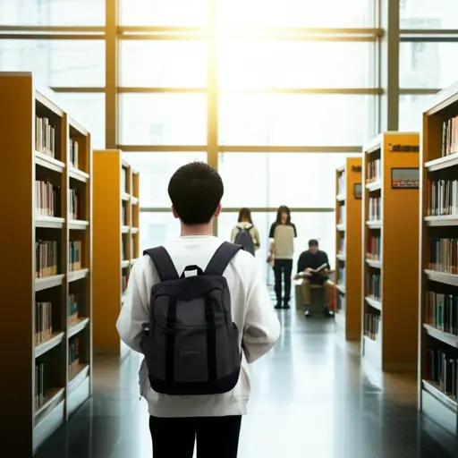 我每周去一次图书馆。