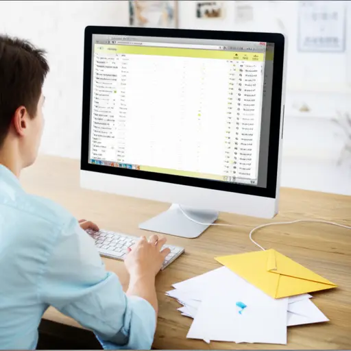 我一直试着用邮件联系她，但没有任何结果。