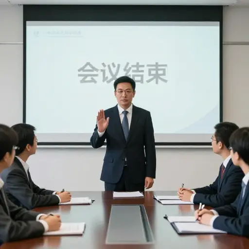他做了一个最终声明，结束了所有辩论。