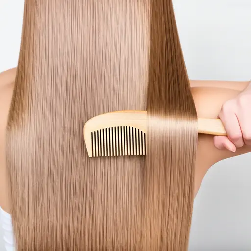 这把梳子很适合梳理长头发。