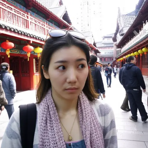 她花了一段时间才适应不同的文化。