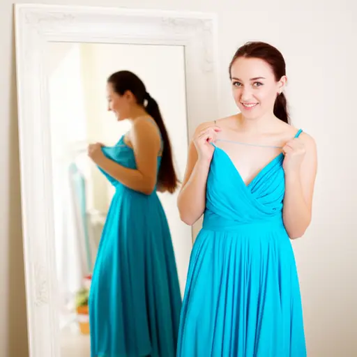 你自己做了这条裙子吗？