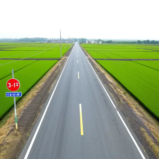 这条路的长度是两公里。