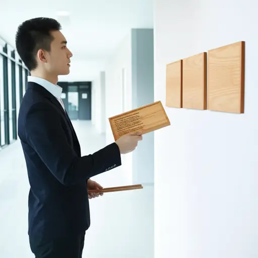 你能把这些指示牌挂在走廊里吗？