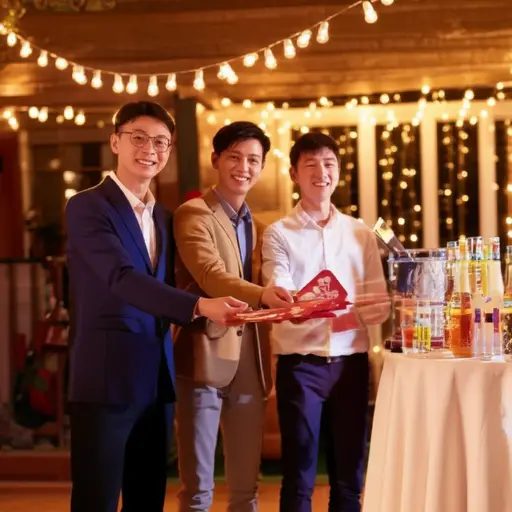 乐队邀请我们参加他们的私人派对。