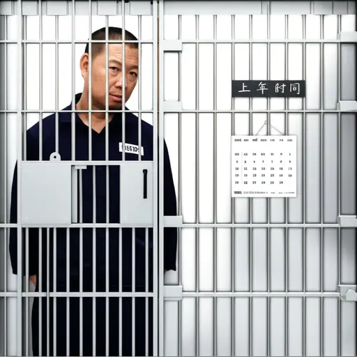 他因所犯罪行，已当了十年囚犯。