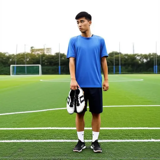 我决定不再踢足球了。这就是我想卖掉它们的原因。