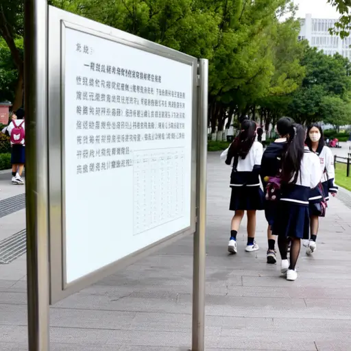 我的高中有很多规则。