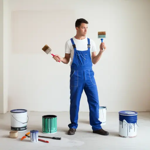 我想粉刷我的卧室，但独自做这件事很难。