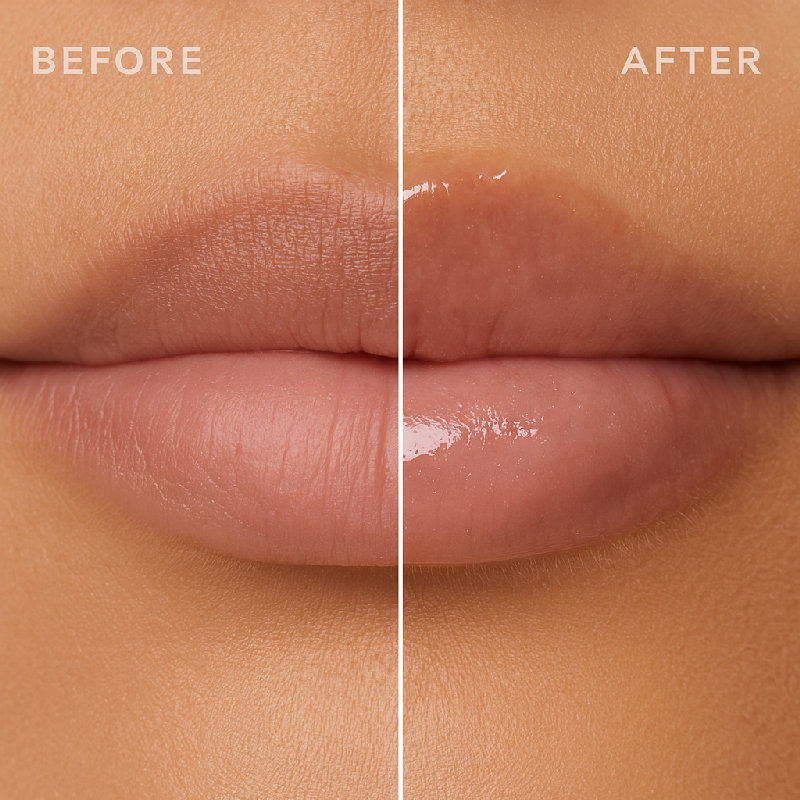 这种丰唇膏让她的嘴唇看起来更丰满。