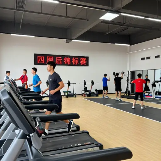 她告诉我他们正在为一个大约四周后举行的锦标赛进行训练。
