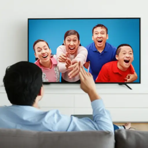 我最喜欢的电视节目是喜剧。