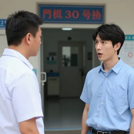 我告诉他这是生死攸关的事情。