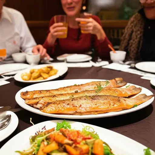 那道鲑鱼菜很成功，不是吗？