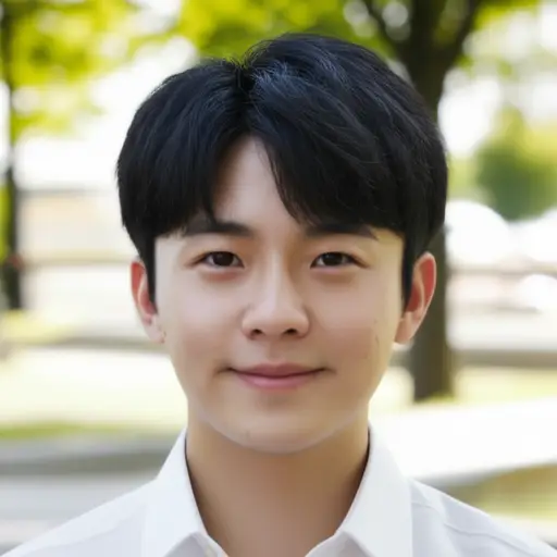 当他对我微笑时，我知道一切都好了。