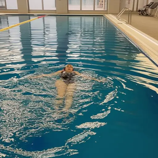 她每天的游泳训练早上6点开始。