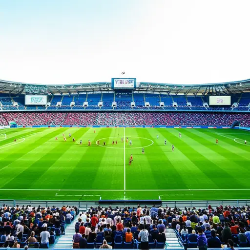 我们的足球队下周将对阵市冠军队。