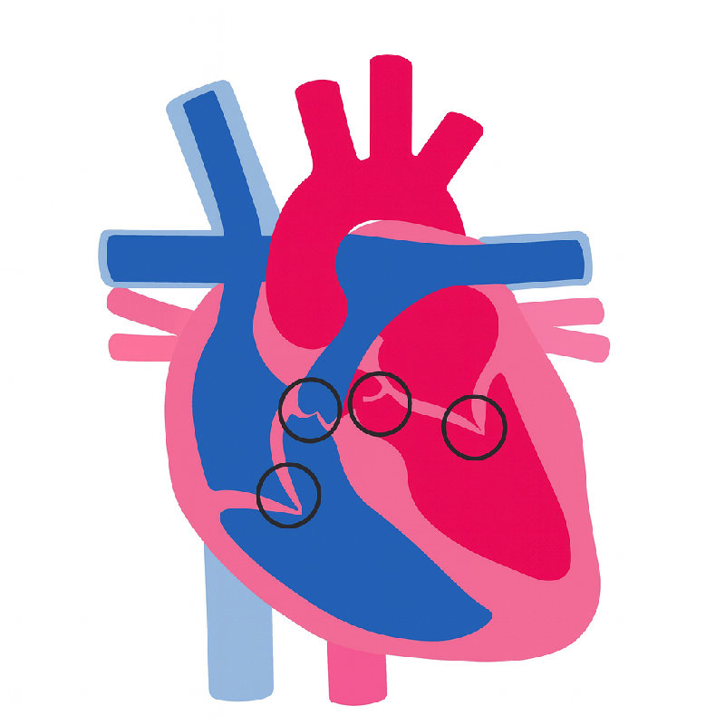 心脏里的瓣膜帮助控制血液流动的方向。