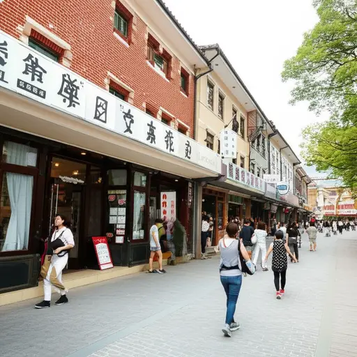 如果你来镇上，你可以参观博物馆、品尝当地美食等等。