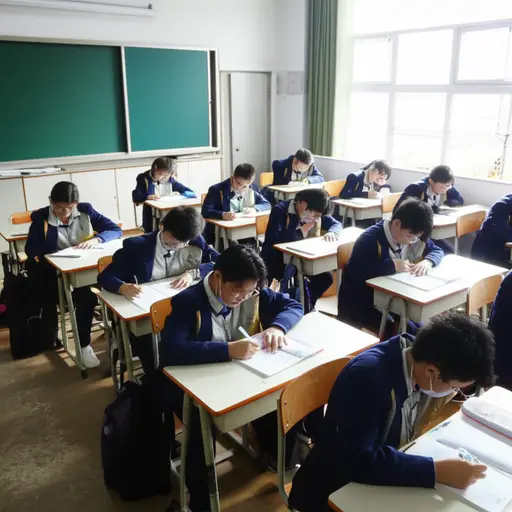 我们班有超过三十个学生。