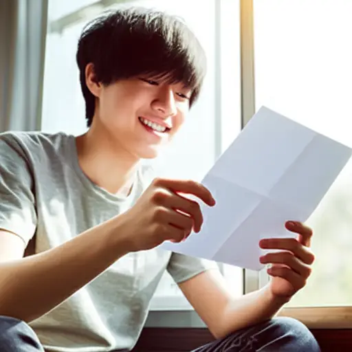 我收到了挚爱之人的来信。