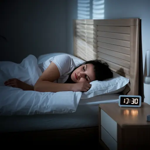 我晚上醒了好几次。