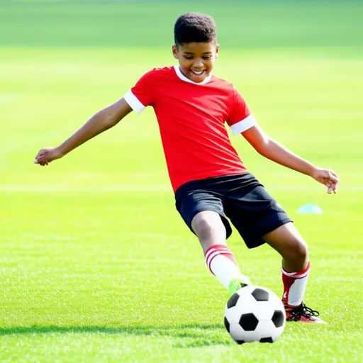 我哥哥喜欢踢足球。