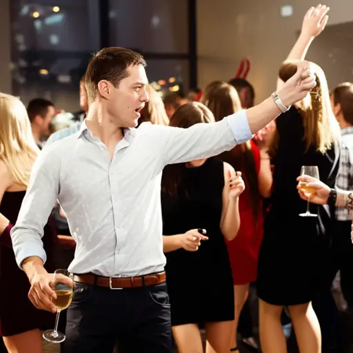 你在派对上喝酒还是跳舞了？