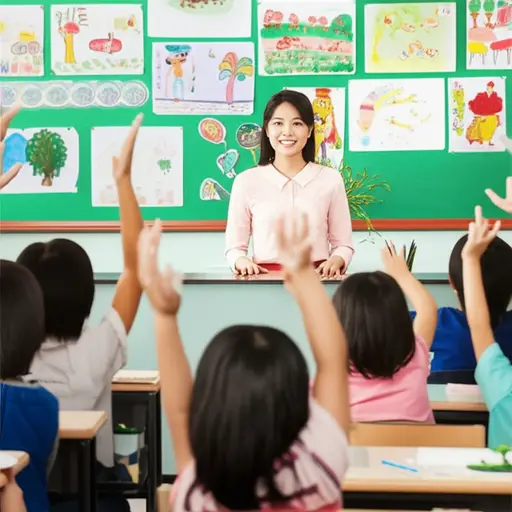 她是学校里最受欢迎的老师。