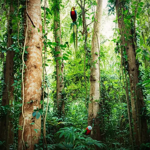 热带雨林充满了令人惊奇的生物。