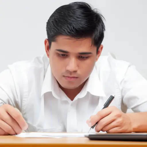 你填写完申请表了吗？