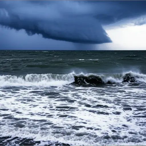 风暴正在向该国的东南海岸移动。